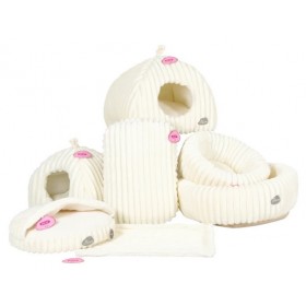 Zolux Legowisko Naomi okrągłe XL 56x56x19cm beżowe [500131BEI] Zolux