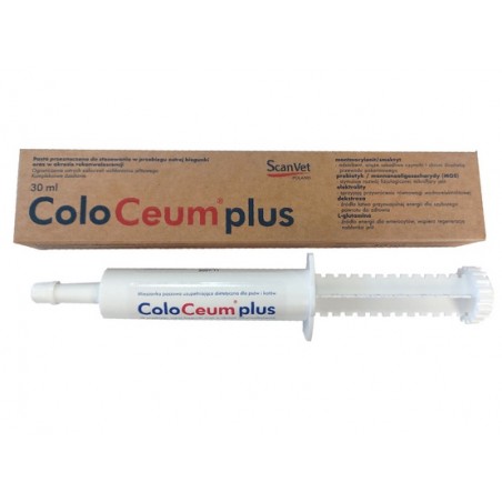 ScanVet Coloceum Plus pasta na biegunkę dla psów i kotów tuba 30ml ScanVet