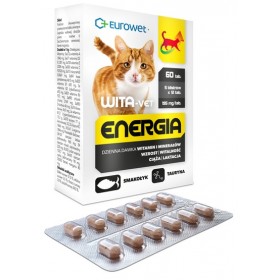 Wita-Vet Kot Energia Junior + Adult 60tabl Eurowet