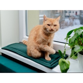 MIMIKO Pets Mata Velvet 25x70cm butelkowa zieleń MIMIKO Pets