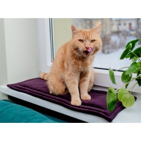 MIMIKO Pets Mata Velvet 25x70cm śliwka MIMIKO Pets