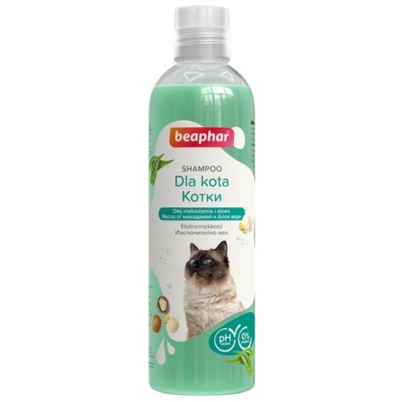 Beaphar Szampon z olejkiem makadamia dla kota 250ml Beaphar