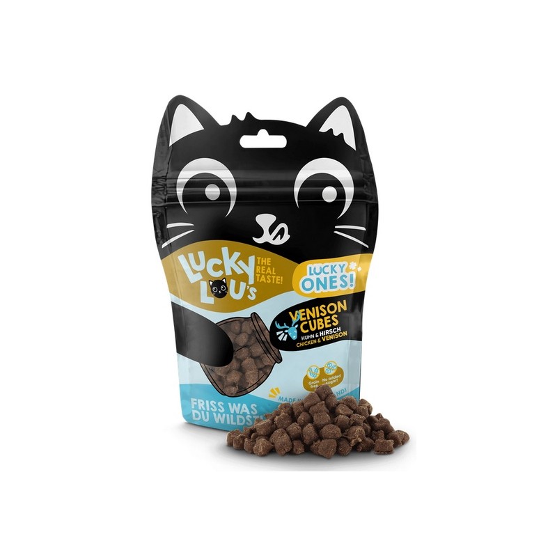 Lucky Lou Lucky Ones Cubes Kurczak & Jeleń 80g Lucky Lou