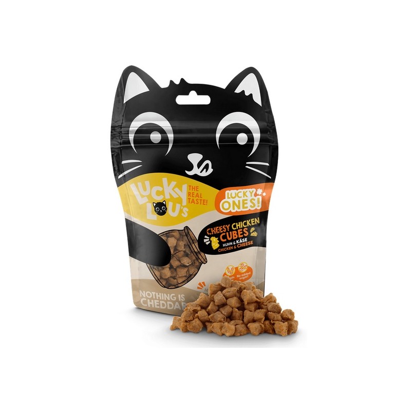 Lucky Lou Lucky Ones Cubes Ser & Kurczak 80g Lucky Lou