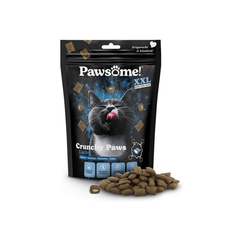 Pawsome Crunchy Paws Łosoś 150g Pawsome
