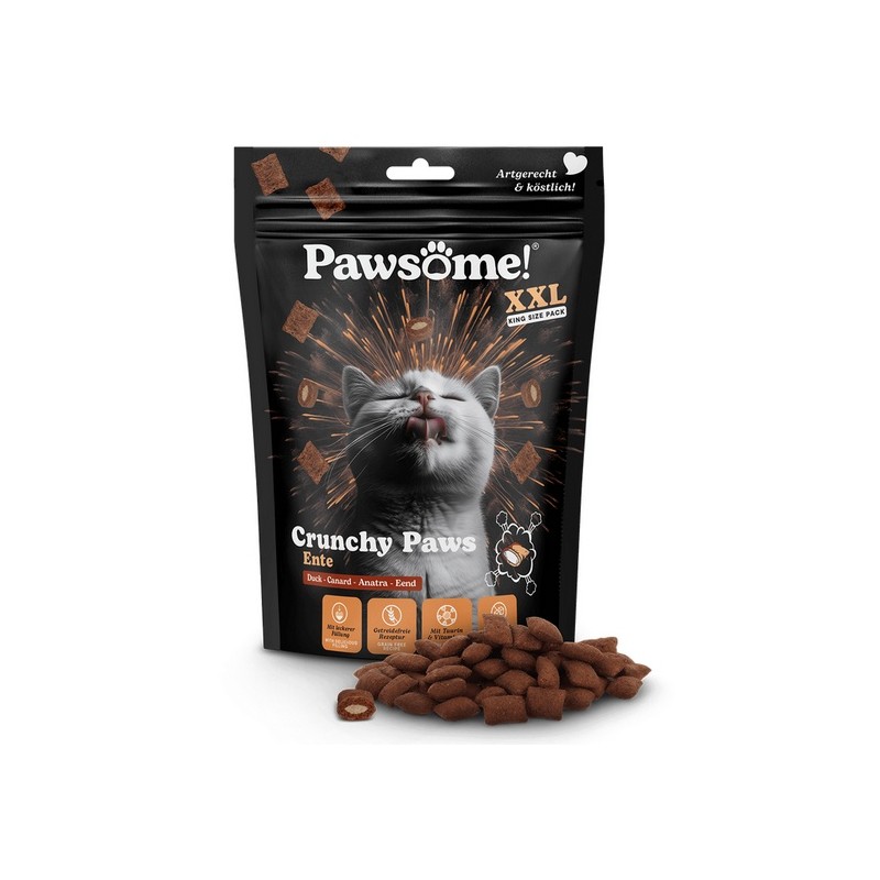 Pawsome Crunchy Paws Kaczka 150g Pawsome