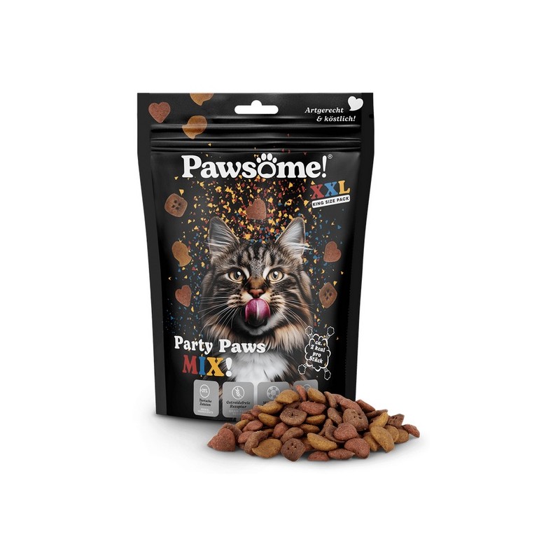 Pawsome Crunchy Party Paws Mix 150g Pawsome