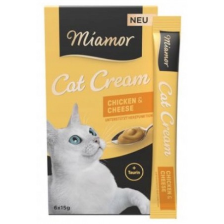 Miamor Cat Cream Kurczak i ser 6x15g Miamor