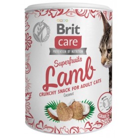 Brit Care Cat Snack Superfruits Lamb 100g Brit