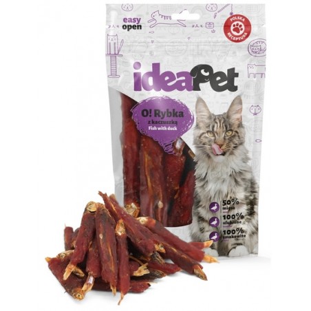 IdeaPet O! Kot Ryba z kaczką 60g IdeaPet