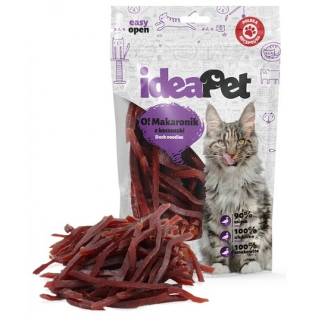 IdeaPet O! Kot Makaron z kaczki 60g IdeaPet