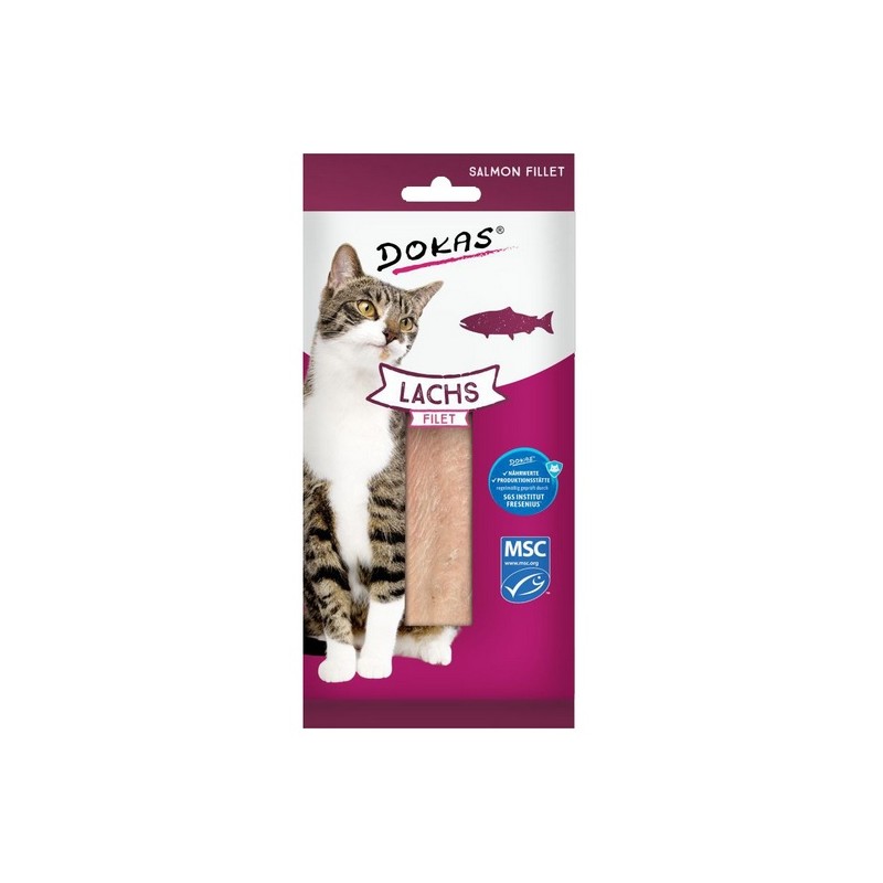 Dokas Kot Filet z łososia 22g BUBA Pet