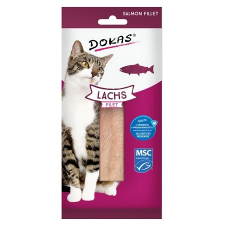 Dokas Kot Filet z łososia 22g BUBA Pet