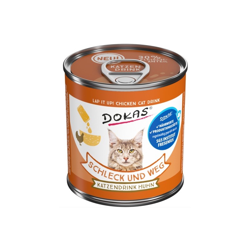 Dokas Kot Napój o smaku kurczaka 100g BUBA Pet