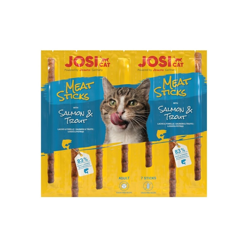 Josera Kot JosiCat Meat Sticks Salmon & Trout 35g Josera