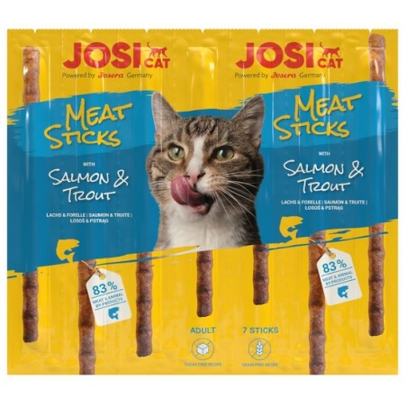 Josera Kot JosiCat Meat Sticks Salmon & Trout 35g Josera