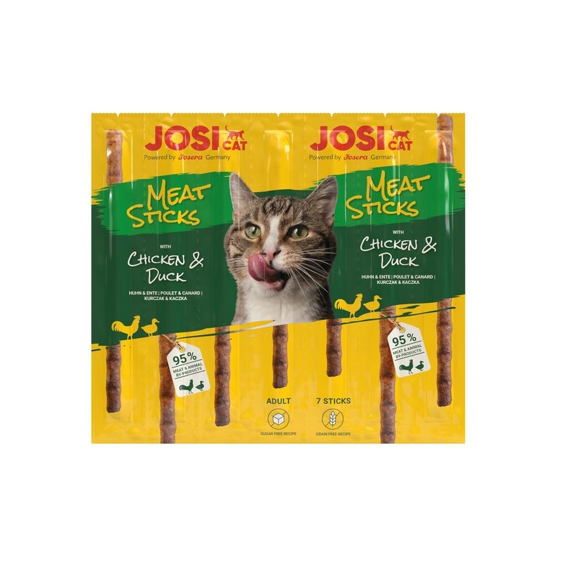 Josera Kot JosiCat Meat Sticks Chicken & Duck 35g Josera