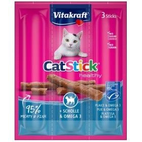 Vitakraft Cat Stick Classic flądra + omega3 3szt [31218] Vitakraft