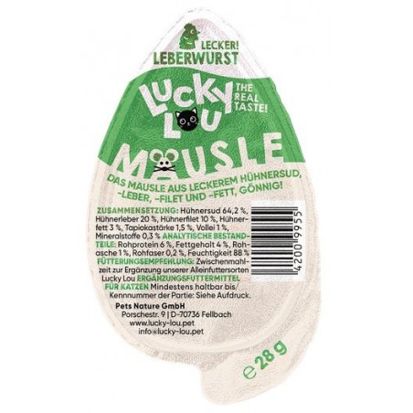 Lucky Lou Mausle Kiełbasa z wątróbki 28g Lucky Lou
