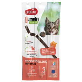 Zolux Yummies Miękki przysmak dla kota - Pałeczki Łosoś & Pstrąg 3x5g Zolux