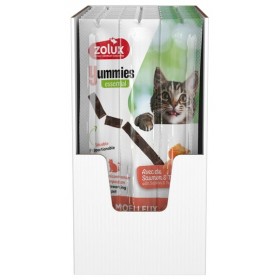 Zolux Yummies Miękki przysmak dla kota - Pałeczki Łosoś & Pstrąg 3x5g Zolux