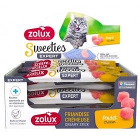 Zolux Sweeties Kremowy przysmak dla kota - kurczak 14g Zolux
