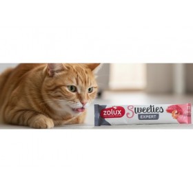 Zolux Sweeties Kremowy przysmak dla kota - tuńczyk i krewetka 14g Zolux