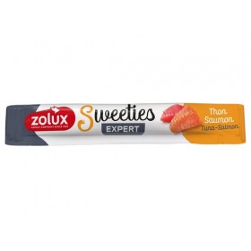 Zolux Sweeties Kremowy przysmak dla kota - tuńczyk i łosoś 14g Zolux