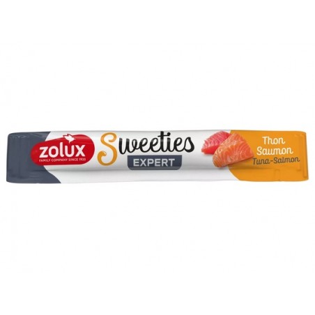 Zolux Sweeties Kremowy przysmak dla kota - tuńczyk i łosoś 14g Zolux